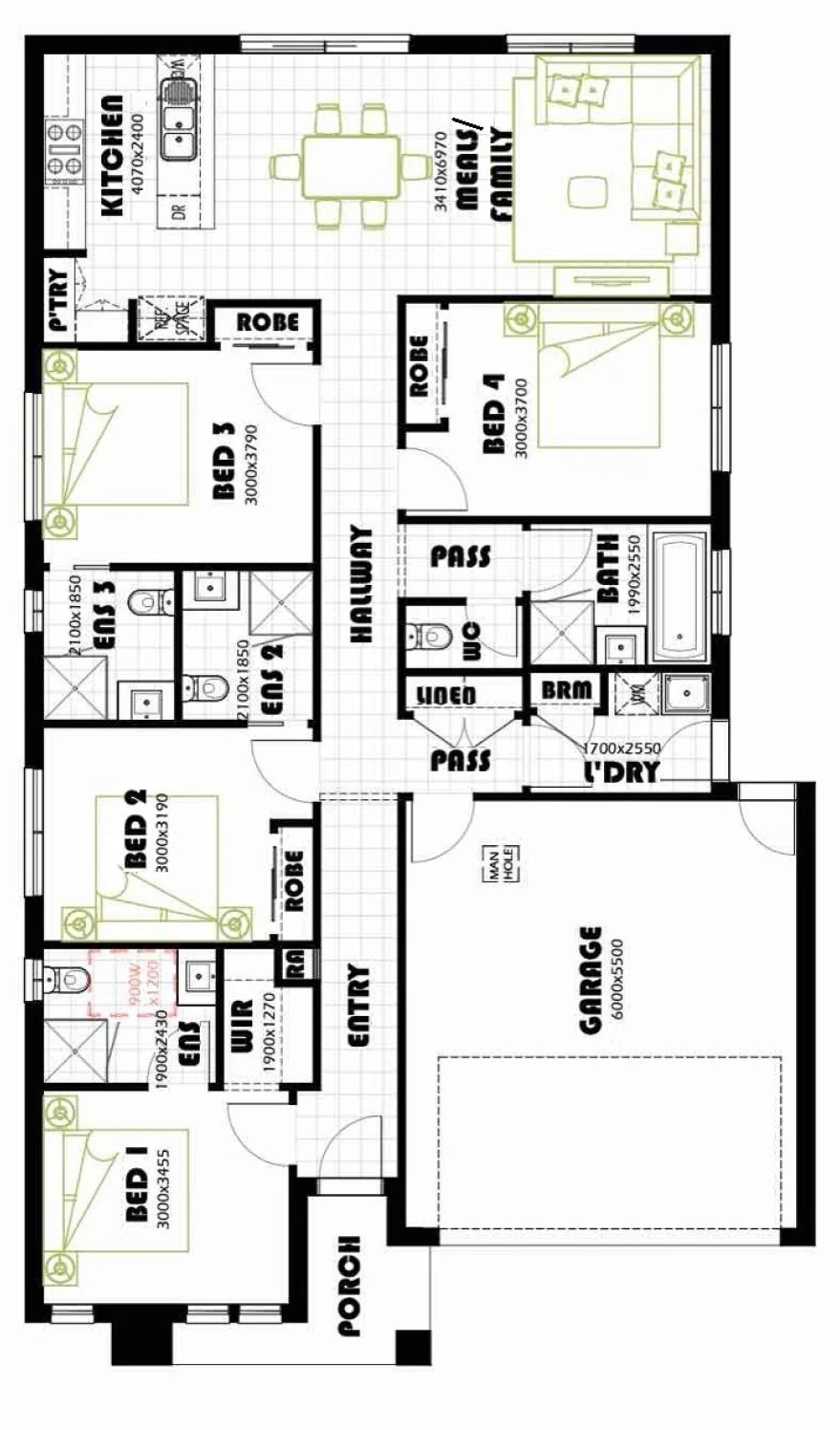 Charlotte 20 CL floor plan