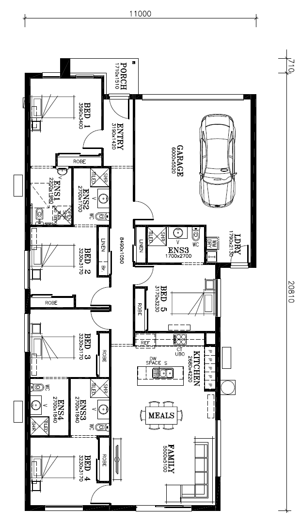 Sandown 22 RH floor plan