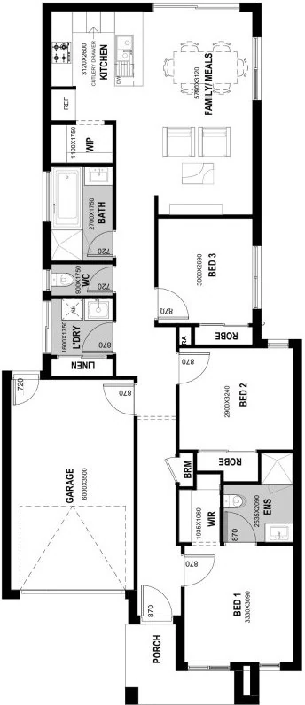 Chicago 14 floor plan