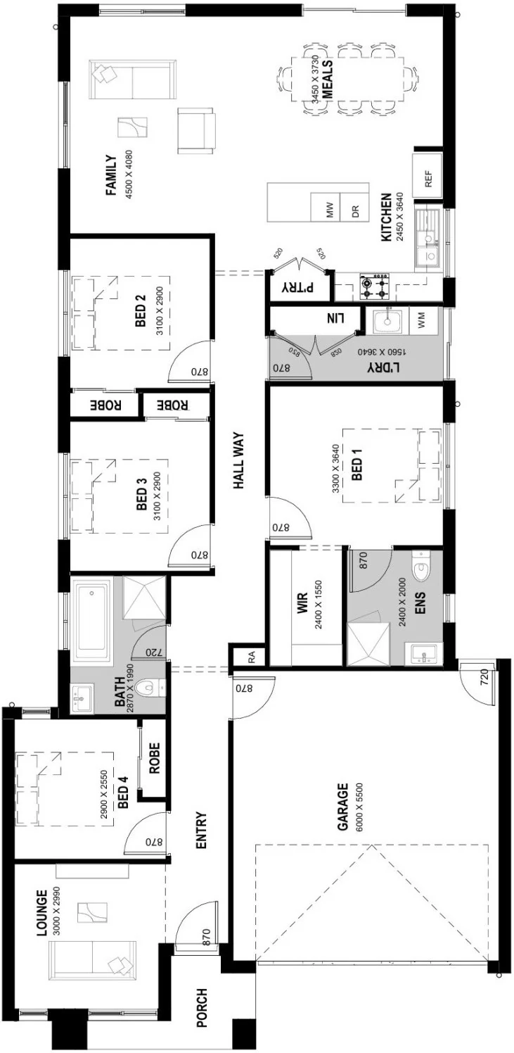 Austin 20 floor plan
