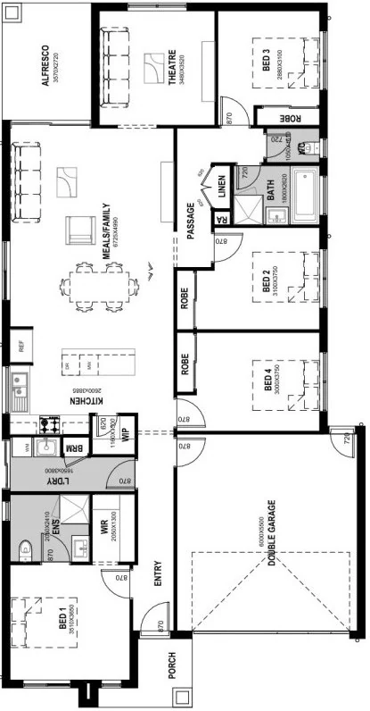 Alaska 22 floor plan