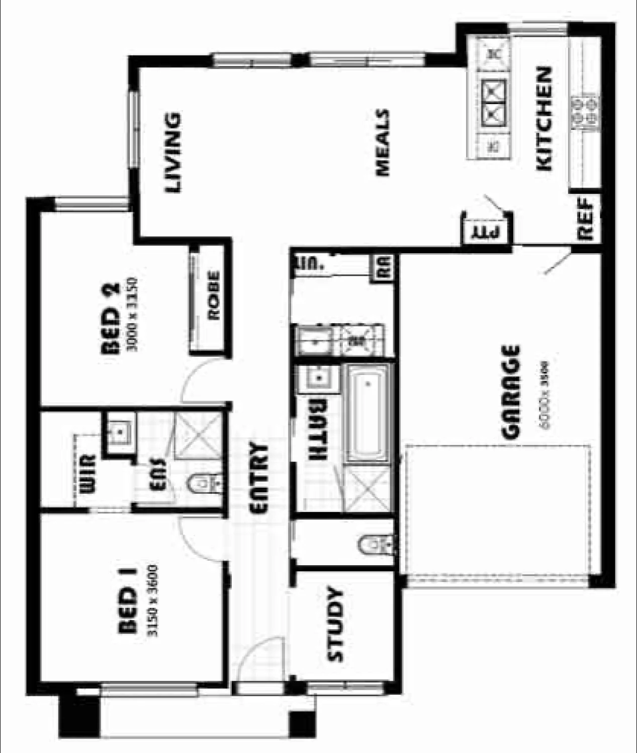 Custom 13 floor plan