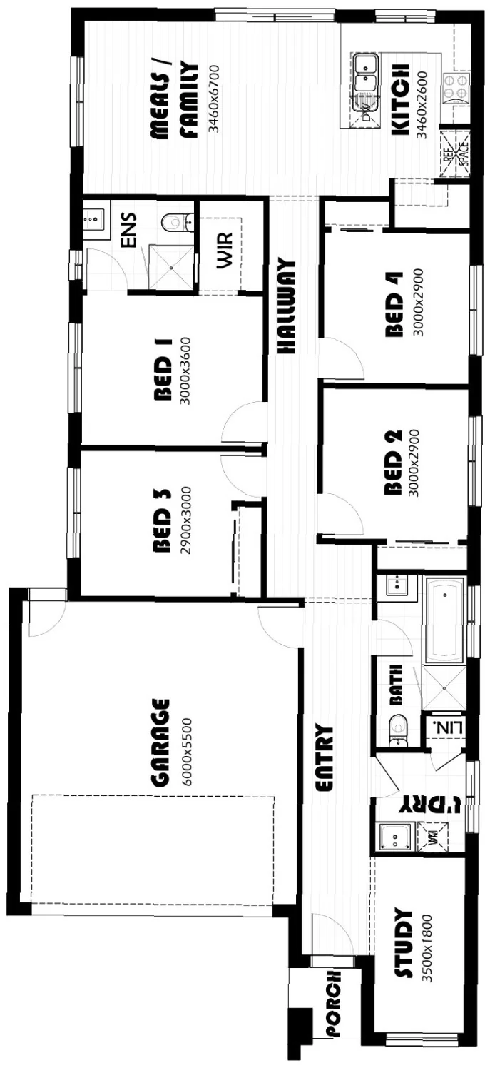 Custom 17.64 floor plan