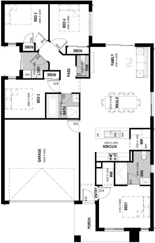 Portland 18 floor plan