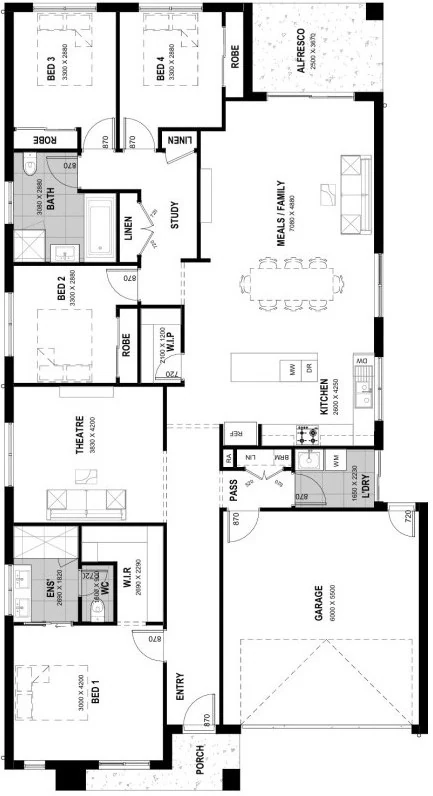 Virginia 25 floor plan