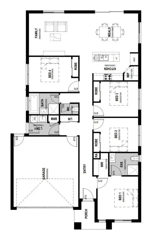 Charlotte 20 floor plan