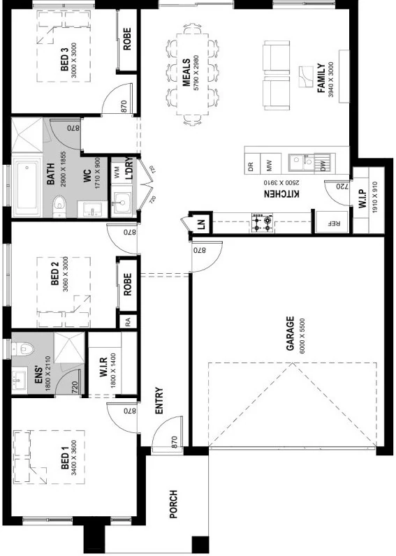 Sacramento 16 floor plan