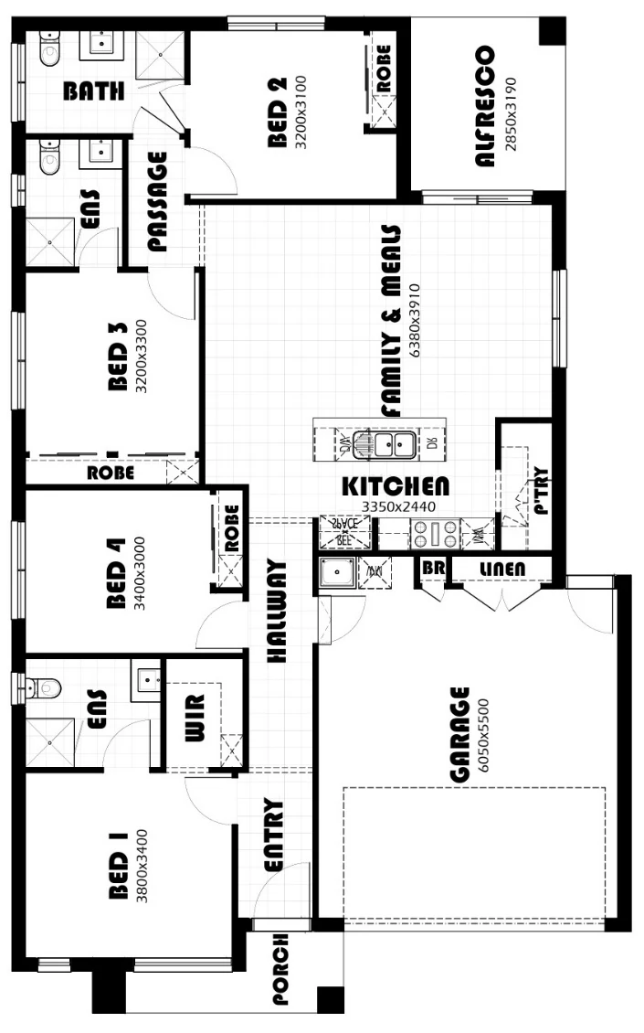 Lincoln 20 CL floor plan