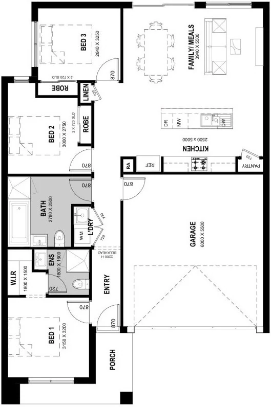 Atlanta 16 floor plan