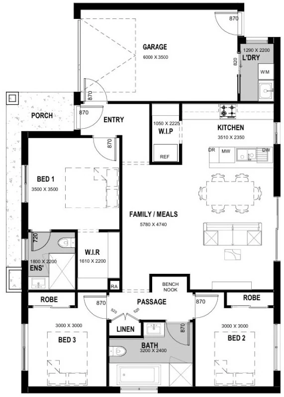 Stockton 16 floor plan